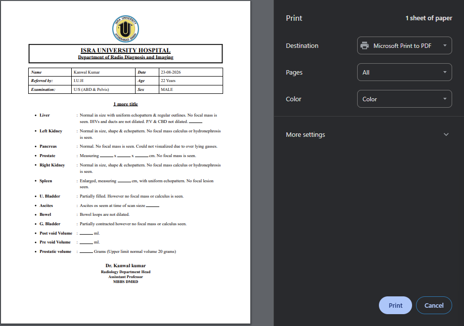 Workflow or admin view